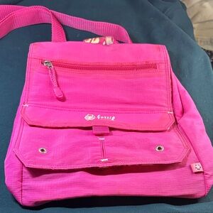 Fossil Surfco Hot Pink Hibiscus Women's Bag